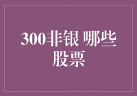 300非银：股市中那些非主流的股票，也能让你笑中带财