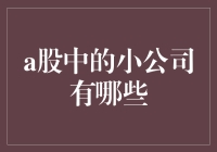 A股中的小公司：探索隐藏的投资宝藏