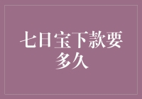 七日宝下款周期解析：金融机构的效率与客户期望值的平衡