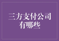 三方支付公司：构建数字化经济的基石