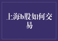 上海B股交易：一场金融版的疯狂动物城