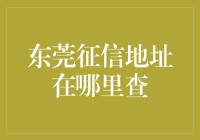 东莞个人征信查询指南：一站式了解地址与方式