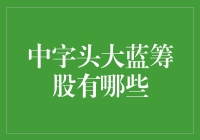 中字头大蓝筹股的内涵与价值探究