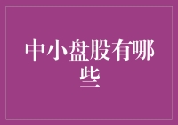 中小盘股的投资策略与精选标的分析