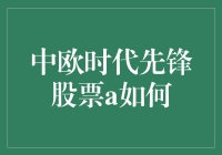 中欧时代先锋股票A：捕捉中国未来的投资机会