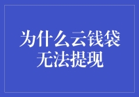 为什么云钱袋无法提现？因为它是云，钱袋是袋子，它不是你的提款机！