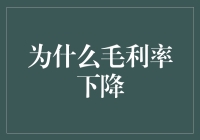 毛利率下降：企业利润背后的深层逻辑与应对策略