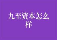 九至资本怎么样？深入探析其投资策略与未来前景