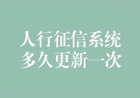 人行征信系统多久更新一次：信用报告定时更新机制的重要性与影响