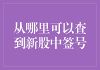 新股中签号查询指南：掌握投资先机的必备技能