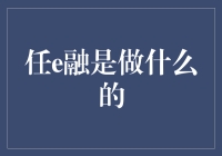 任e融：互联网金融的创新模式