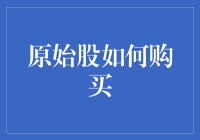 原始股投资指南：揭开神秘面纱