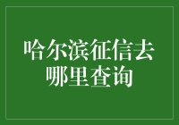 哈尔滨征信去哪儿查？一招教你快速找到信用记录！