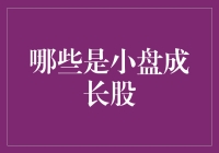 不知道哪些是小盘成长股？让我来给新手们上一堂趣味课吧！