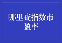 别找了！教你一招轻松搞定指数市盈率查询！