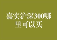 嘉实沪深300在哪里购买：探索专业与便捷的投资之道