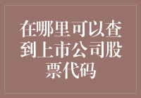 上市公司股票代码查询指南：全面解析常见途径与技巧