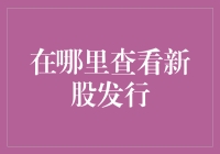 新股发行信息查询指南：掌握投资先机