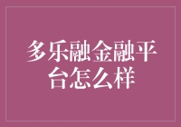 多乐融金融平台：创新金融科技的新实践者