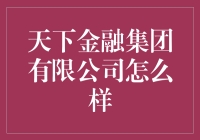 天下金融集团有限公司：革新金融服务，构筑财富未来