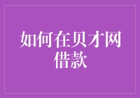 如何在贝才网借款：一份详尽指南