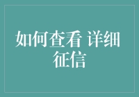 征信报告大揭秘：如何像侦探一样查看详细征信