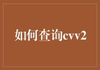 如何查询CVV2：一场信用卡探险之旅