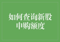 如何精确查询新股申购额度：一种新颖的分析方法