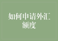 外汇额度申请指南：从菜鸟到高手之梦