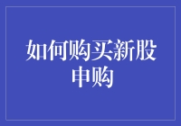 新股申购：如何在股市中崭露头角