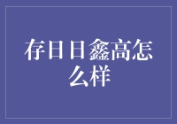 存日日鑫高的投资理财分析：点评与策略