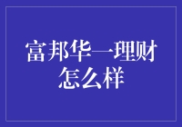 富邦华一银行理财服务深度解析：稳健与创新并行