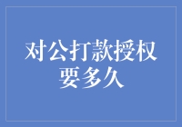 对公打款授权的时效性分析与优化策略