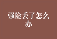 交强险丢了怎么办？别慌！这里有解决办法