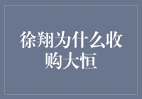 徐翔的大恒力学：为何他要收购大恒科技？