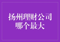 扬州理财公司哪家最大？鲸吞市场，我们不只是大，是巨无霸！