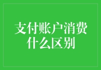 从支付账户消费视角分析：各类账户消费特点与区别