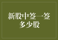 新股中签一签多少股，你是不是以为自己中了个亿？