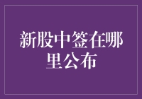 股市新手的烦恼：中签信息在哪里看？