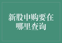 新股申购信息查询：从专业角度解析查询渠道与策略