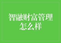 智融财富管理？真的能智慧融入你的钱包吗？