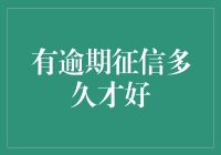 逾期征信记录：多久才好？重塑个人信用的策略与时间解读