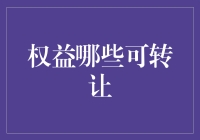 权益的转让：理论与实践探讨