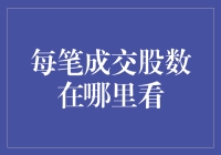 每笔成交股数查询：深度解析与操作指南