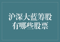 沪深大蓝筹股投资指南：稳健成长的风向标