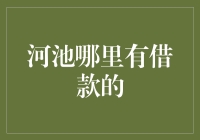 河池哪家银行最慷慨？——河池哪里有借款的