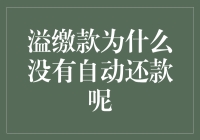 溢缴款的那些小秘密：为何它没像你说的那样自动还款呢？