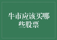 股市小白的自救指南：牛市里应该买哪些股票？