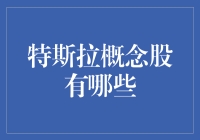 特斯拉概念股：我不是股神，但我可以让你变成特斯拉股东