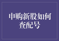 申购新股如何查配号：基于技术视角的深入解析